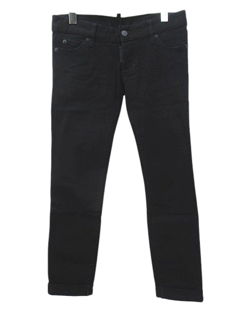 DSQUARED2 黒デニムパンツ　スキニーパンツ 44 DSQUARED2 スキニー黒