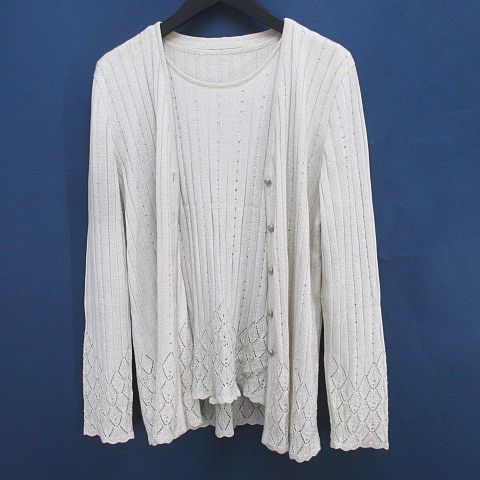 エスカーダアンサンブルカーディガン エスカーダアンサンブルカーディガン