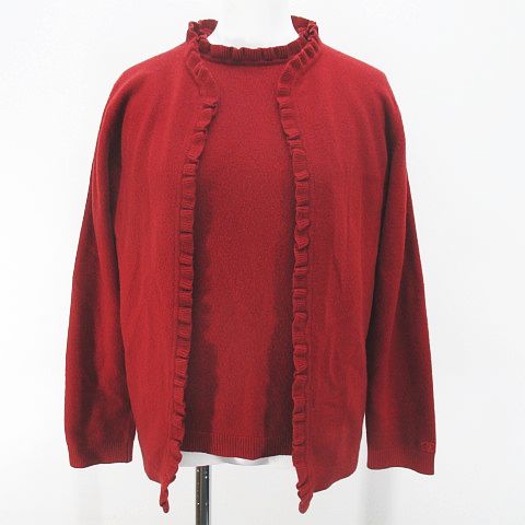 ビンテージCHANEL ツインニットアンサンブルカシミヤカーディガン