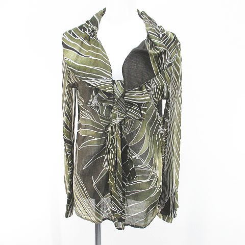 GUCCI シースルー　ブラウス　リボン GUCCI シースルー ブラウス リボン シースルー リボンブラウス