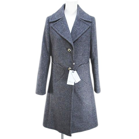 未使用品 ブルマリン Blumarine 4305 ロング丈 チェスターコート