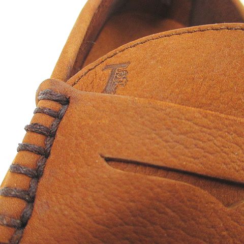 トッズ TOD'S ペニーローファー 6.5 ブラウン 茶系 レザー トッズ TOD'S ペニーローファー 6.5 ブラウン 茶系 レザー