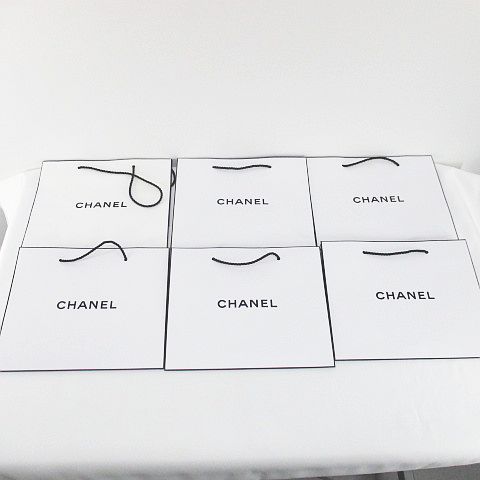 シャネル CHANEL 12枚セット 紙袋 ショッパー ショップ袋 純正 付属品