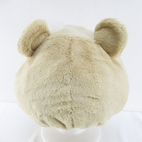 Disney - ディズニー　プーさん　ファンキャップ　帽子　ハット　もこもこ　ベージュ　くすみ ディズニー プーさん ファンキャップ 帽子 ハット もこもこ