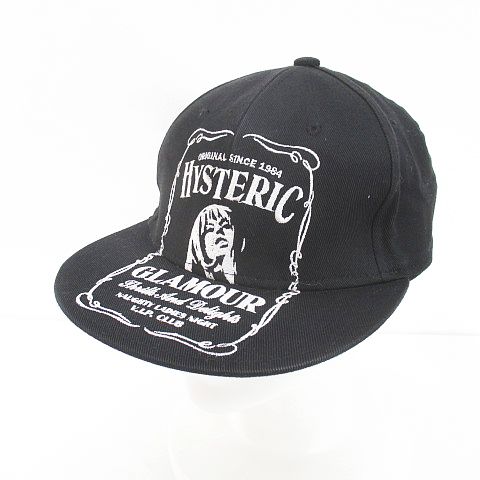 ヒステリックグラマー キャップ ① HYSTERIC GLAMOUR ヒステリックグラマー 02222QH01 ロゴ刺繍