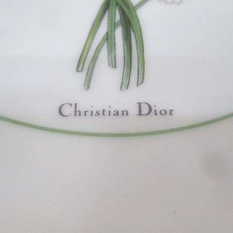 クリスチャンディオールChristian Dior皿 鈴蘭プレートミリラフォーレ