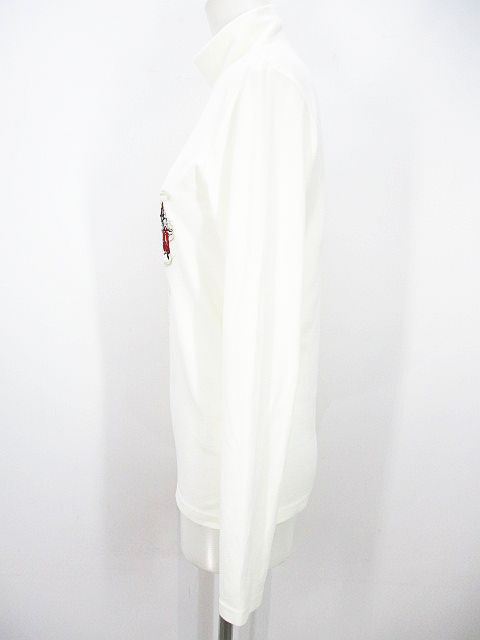 M・U SPORTS ミエコウエサコ ゴルフウェア 長袖 フリース カットソー