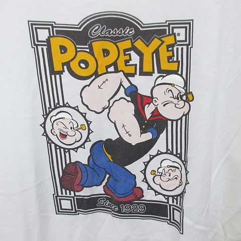 店内商品がすべてレジにて半額！！ PELLAT-FINET LUCIEN ルシアンペラフィネ ポパイ T 半袖 コラボ カットソー(半袖+袖なし)