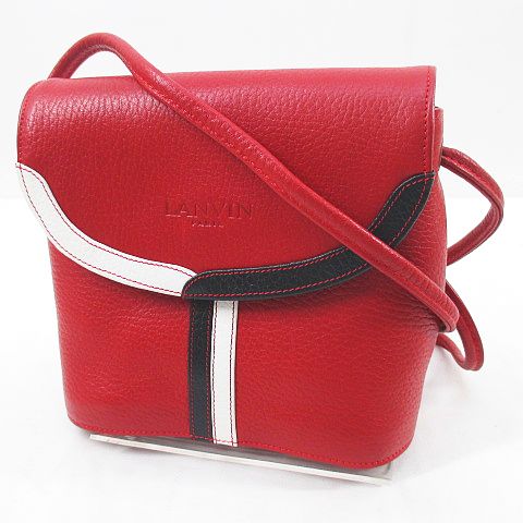 ランバン LANVIN ショルダーバッグ ポシェット クロスボディ 斜めがけ 