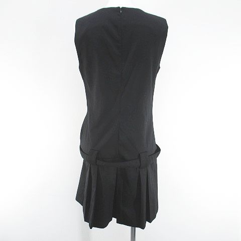 ザラ ベーシック ZARA BASIC ノースリーブ 膝上 ミニ フレア