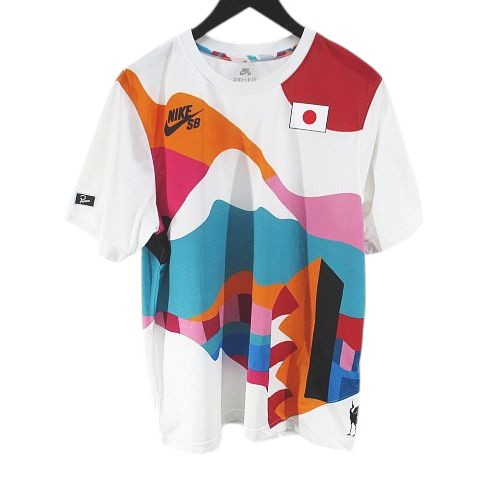 NIKE SB スケートボード 日本代表 東京オリンピック シャツ Mサイズ スケートボード堀米雄斗選手のNIKEウェアが人気 金メダル獲得