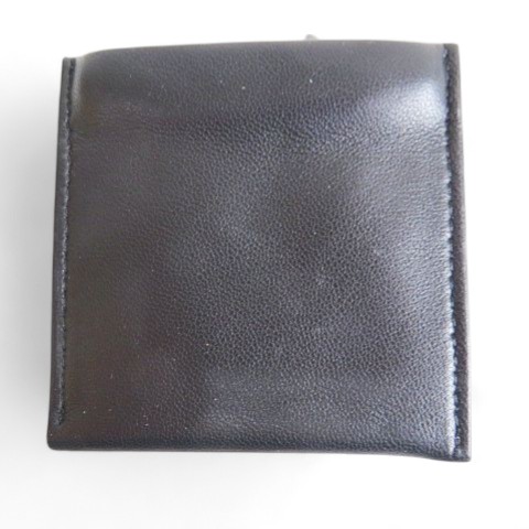 シャネル CHANEL レザー ジュエリーポーチ ブラック 黒系 ミニ