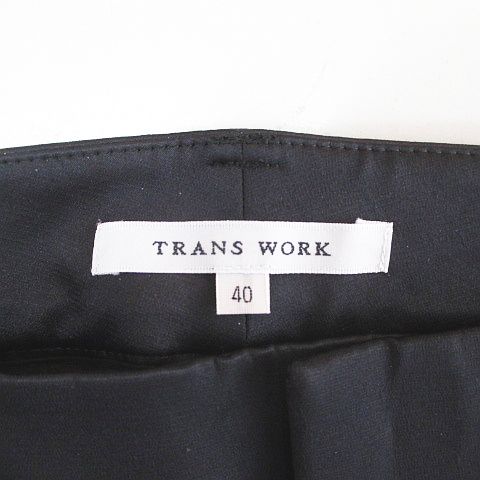 【未使用】TRANCE WORK ノーカラージャケット&パンツ ブラック ノーカラージャケット 2サイズ ブラック 0610BK | iichi 日々の