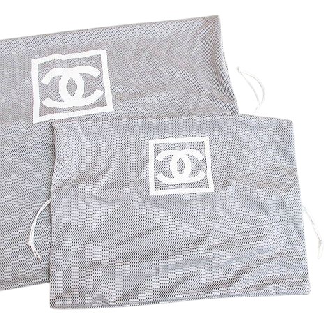 シャネル CHANEL 保存袋 巾着 大小2枚セット サイズ違い