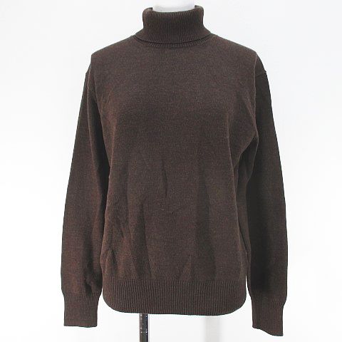 ユナイテッドアローズ UNITED ARROWS 長袖 ニット セーター 茶系 ユナイテッドアローズ UNITED ARROWS 長袖 ニット セーター 茶系