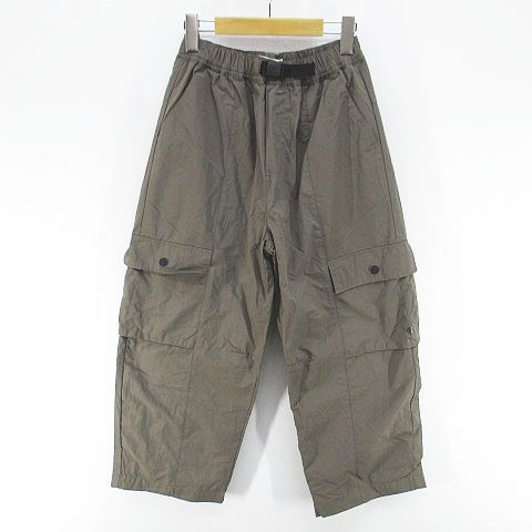 新品タグ付コンジェペイエ ストレッチナローパンツ ウエストゴム＆リボン カーキ 新品タグ付コンジェペイエ ストレッチナローパンツ ウエストゴム