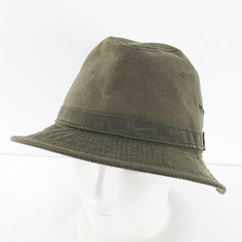 フィルソン FILSON ハット 帽子 XL 緑系 グリーン アメリカ製 ロゴ