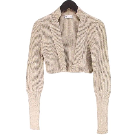 ブルネロクチネリ BRUNELLO CUCINELLI 長袖 ニットカーディガン ボレロ