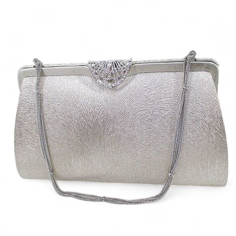 JOLI PAON ジョリパオン 和装 バッグ ハンドバッグ シルバー ミラー