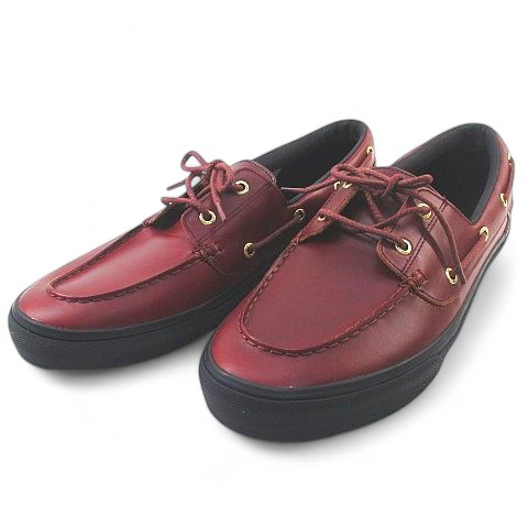 バンズ VANS V176CF 2 EYELET 2アイレット モカシン ブラウン系 レザー 