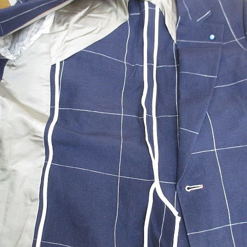 未使用品 ダブルスタンダードクロージングヒム D/him. 格子柄 