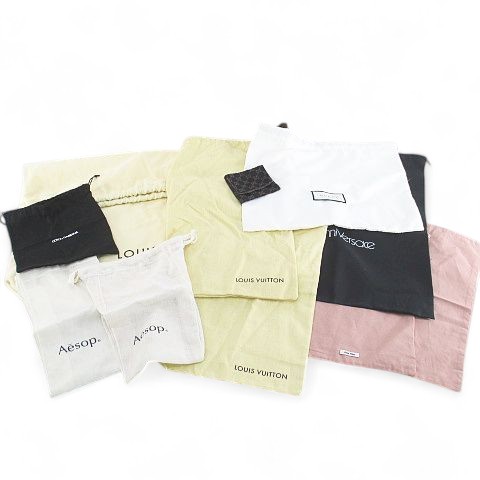 ルイヴィトン LOUIS VUITTON 11枚セット 保存袋 収納袋 巾着 純正 付属