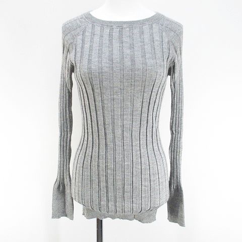 BRUNELLO CUCINELLI カシミヤシルク ニットセーター グレー ブルネロ