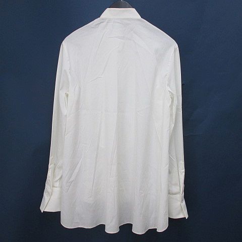 BRUNELLO CUCINELLI ホワイト長袖シャツ S BRUNELLO CUCINELLI ホワイト長袖シャツ S