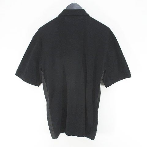 美品】PRADA プラダ 半袖 ポケット ポロシャツ ネイビー XL 2025年最新