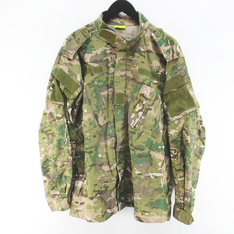 US.ARMY F04-06-A-0009 迷彩柄 カモフラ ミリタリージャケット 比翼 L
