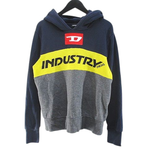 ディーゼル DIESEL 長袖 スウェット パーカー 12 紺系 ネイビー ディーゼル DIESEL 長袖 スウェット パーカー 12 紺系 ネイビー