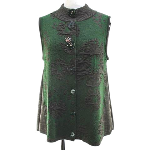 ALBEROBELLO　アルベロベロ　ニットベスト　未使用 ALBEROBELLO アルベロベロ ニットベスト グレー未使用