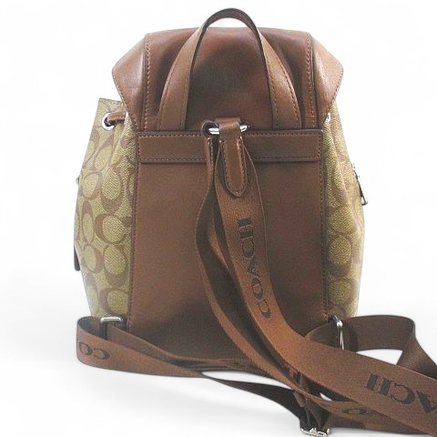 コーチ COACH CR130 リュックサック シグネチャー ブラウン 茶系