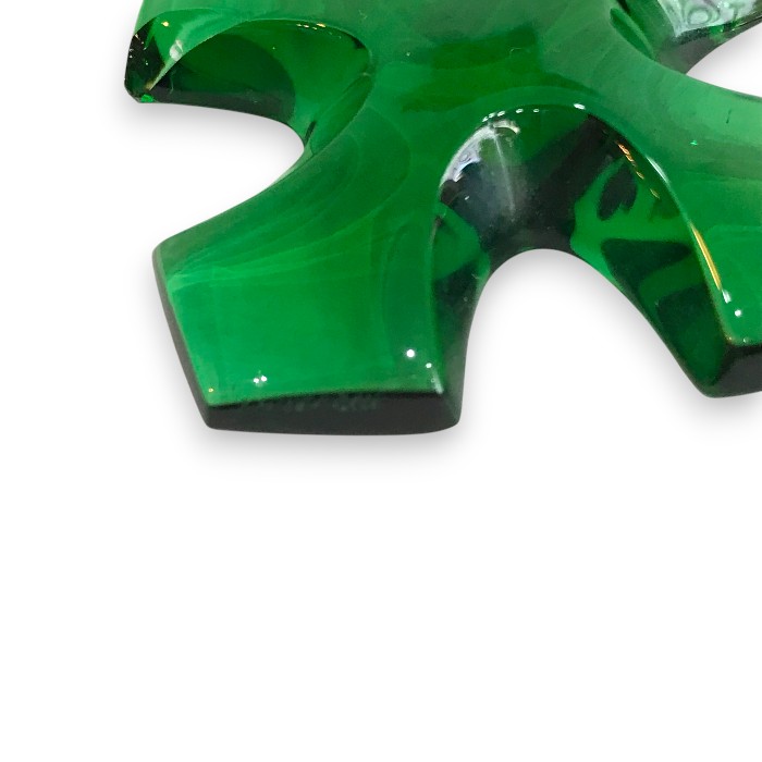 バカラ Baccarat ネックレス オクシタン クロス グリーン 緑系