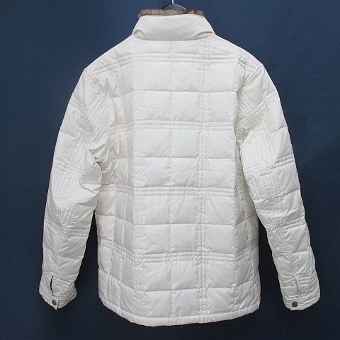 BURBERRY BLACK LABEL ホワイトダウンジャケット バーバリーブラックレーベル BURBERRY BLACK LABEL BMP11-900-02