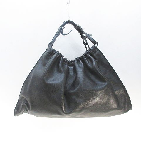 グッチ GUCCI 001 4335 002058 レザー ハンドバッグ ブラック 黒