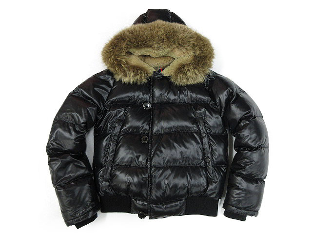モンクレール MONCLER ダウン ジャケット ブルガリ ファー コヨーテ  