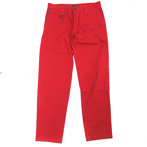 ディーゼル Diesel パンツ 綿 ストレート 無地 30 赤 メンズ 079 ベクトルパーク