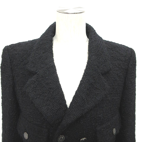 シャネル CHANEL テーラード ジャケット ツイード ウール モヘヤ混