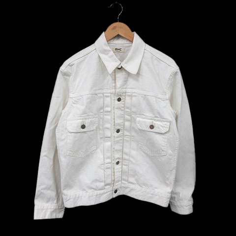 ロンハーマン Ron Herman デニムジャケット ホワイトデニム 白 デニム