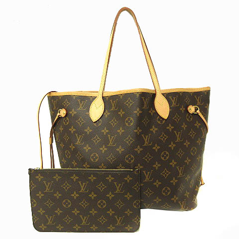 ルイヴィトン LOUIS VUITTON 正規品 トートバッグ ポーチ ネヴァーフル  