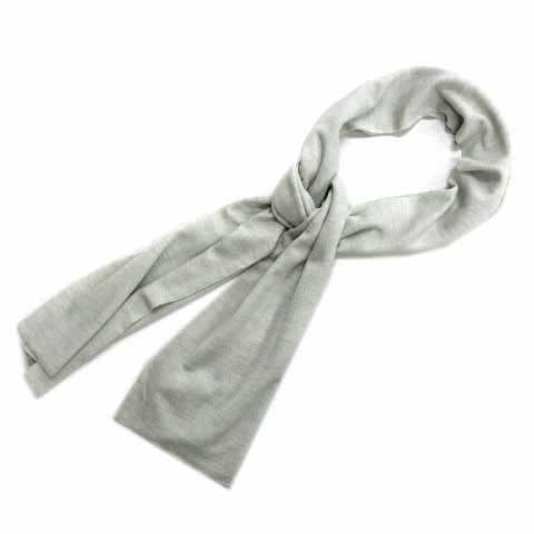 ジョンスメドレー JOHN SMEDLEY 美品 マフラー ストール ウール 無地  