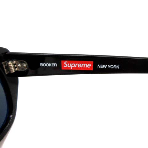 シュプリーム SUPREME BOOKER サングラス 黒 ブラック /EK メンズ 081 