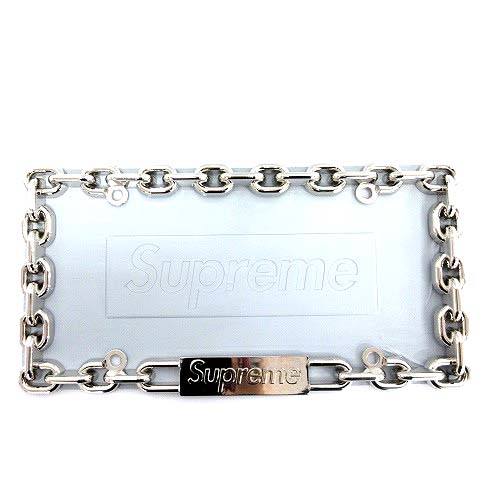 未使用品 シュプリーム SUPREME Chain License Plate Frame オブジェ 