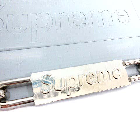 未使用品 シュプリーム SUPREME Chain License Plate Frame オブジェ 