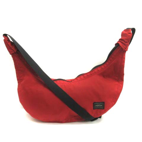 ポーター Porter 吉田カバン ショルダーバッグ メッセンジャー ラウンド Round 赤 レッド Tk メンズ 081 ベクトルパーク
