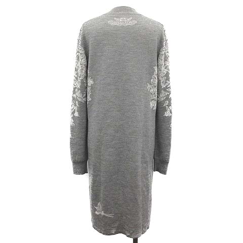 エルメス HERMES 19AW ワンピース ジャングルラブ シルク カシミヤ  