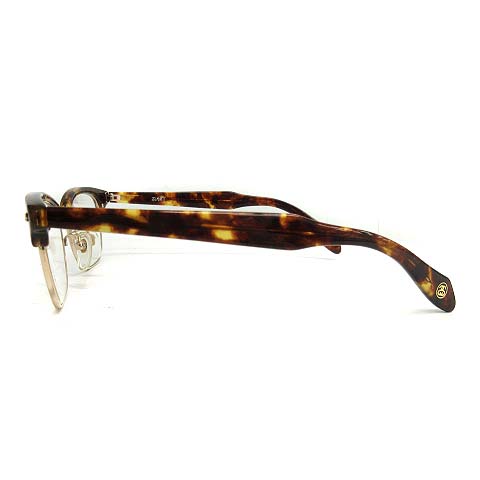 ステューシー STUSSY 伊達眼鏡 べっ甲柄 JIMMY 茶 ブラウン /MF11 