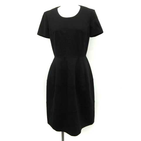 ジルサンダー Jil Sander Navy ワンピース ロング 半袖 38 黒 ブラック Ym レディース 081 ベクトルパーク