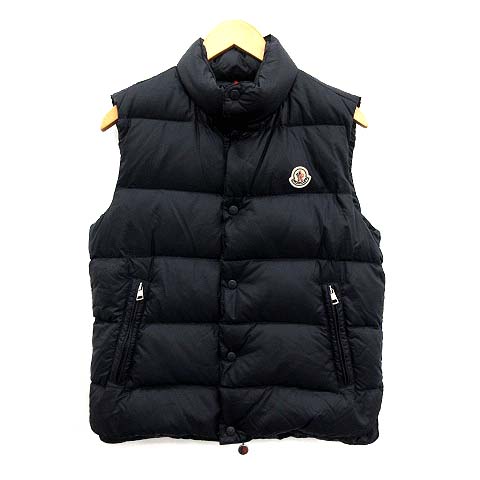 モンクレール MONCLER ダウンベスト GIDE ジード ナイロン 1 紺 